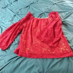 Maroon Umgee womens top